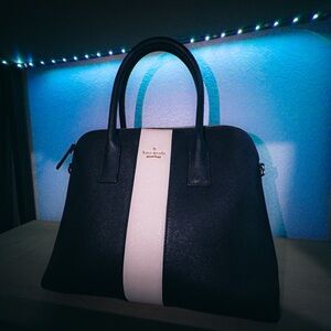 Kate Spade Black and White Satchel